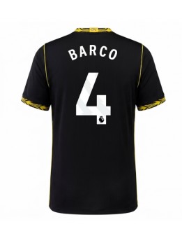 Moški Nogometna dresi replika Chelsea Valentin Barco #4 Gostujoči 2026-27 Kratek rokav Moški Nogometna dresi replika Chelsea Valentin Barco #4 Gostujoči 2026-27 Kratek rokav